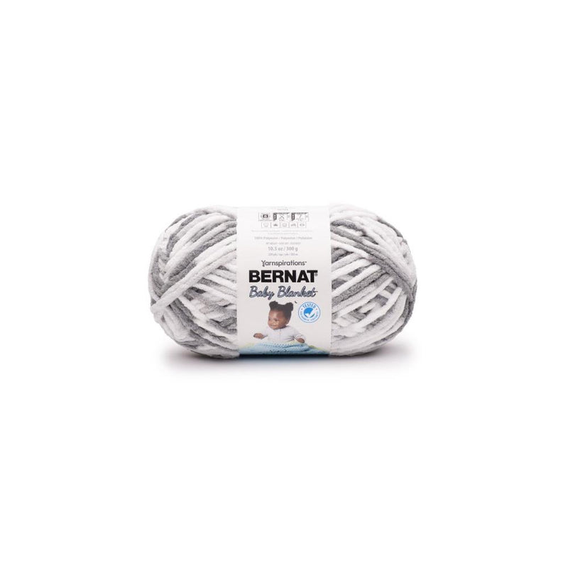 Bernat Baby Blanket Big Ball Yarn - Dapple Gray