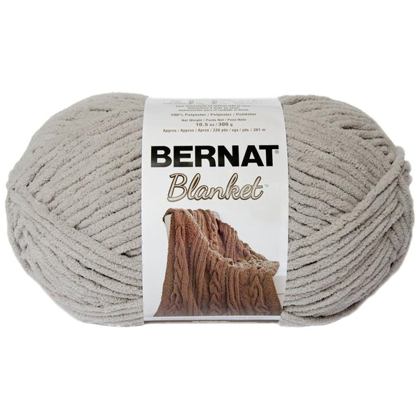 Bernat Blanket Big Ball Yarn - Pale Grey 300g
