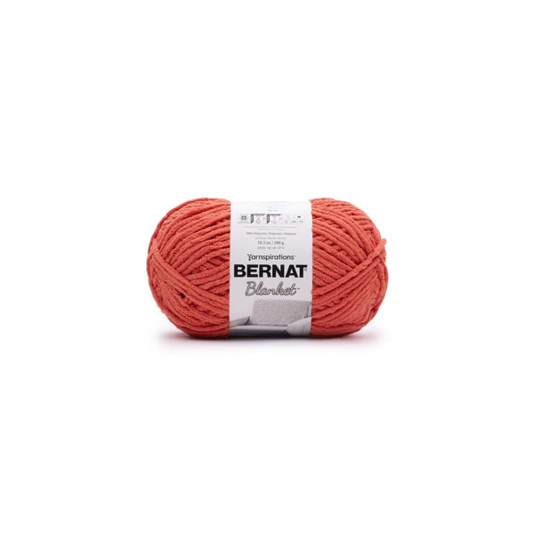 Bernat Blanket Big Ball Yarn - Weathered Red