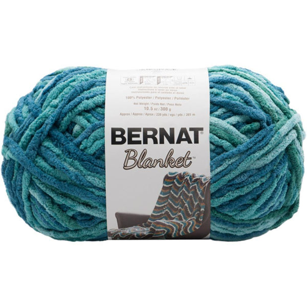Bernat Blanket Big Ball Yarn - Tidepool - Coastal Collection 300g