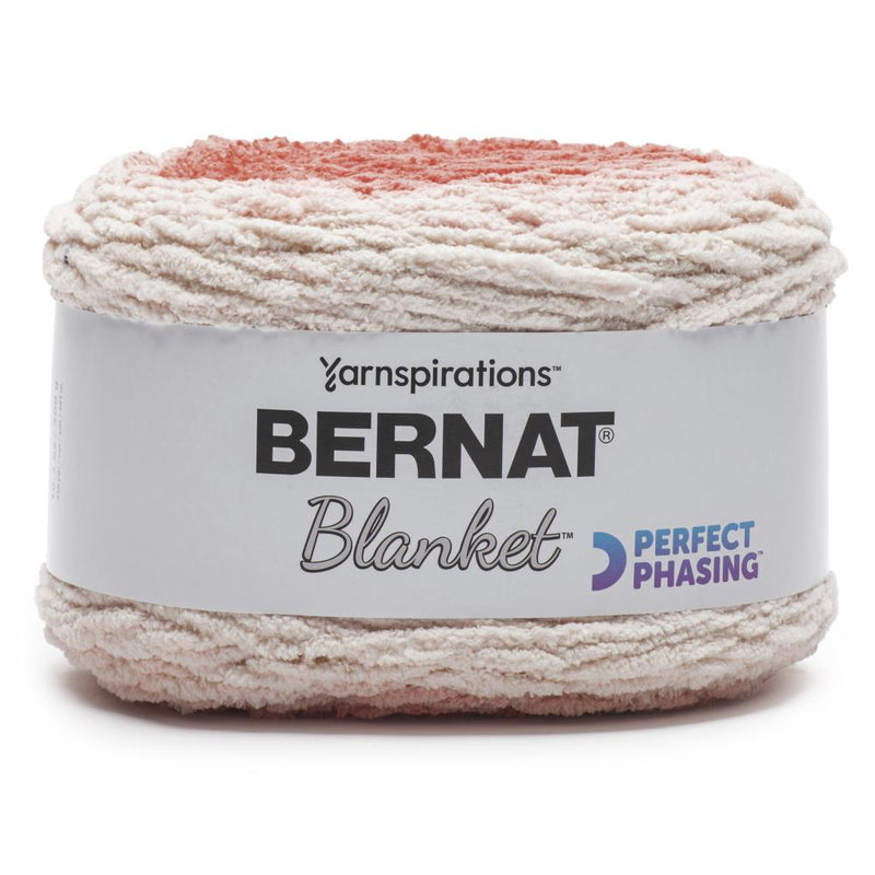 Bernat Blanket Perfect Phasing Yarn Crimson