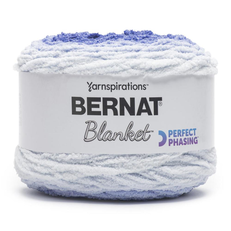 Bernat Blanket Perfect Phasing Yarn - Dark Blue
