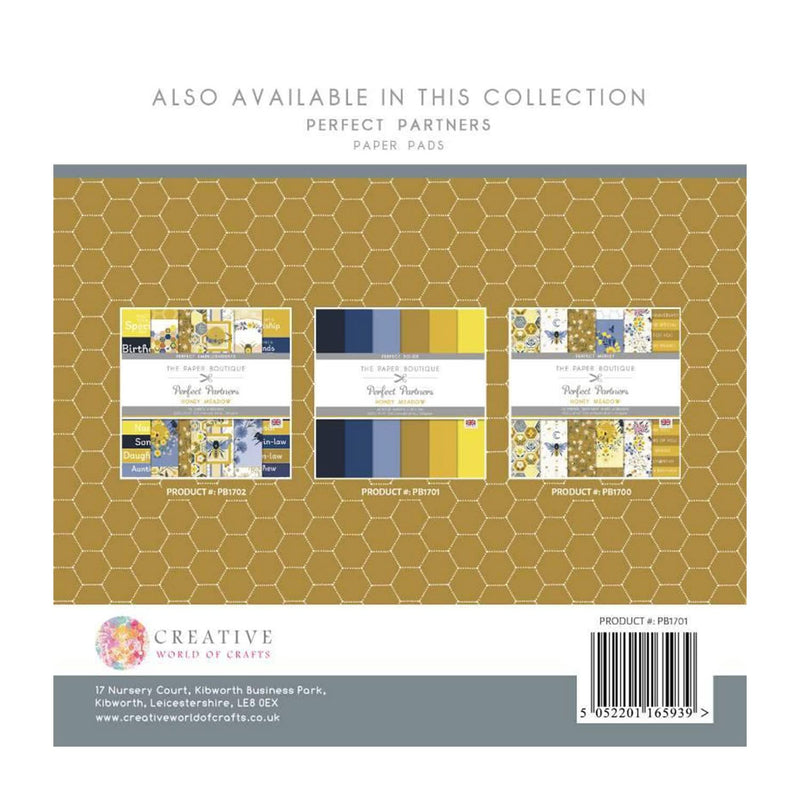 The Paper Boutique Perfect Partners - Honey Meadow 8"x8" Perfect Solids*
