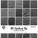 Colorbok 68lb Designer Single-Sided Paper 12in x 12in 50/Pkg - All Chalked Up, 25 Designs/2 Each*