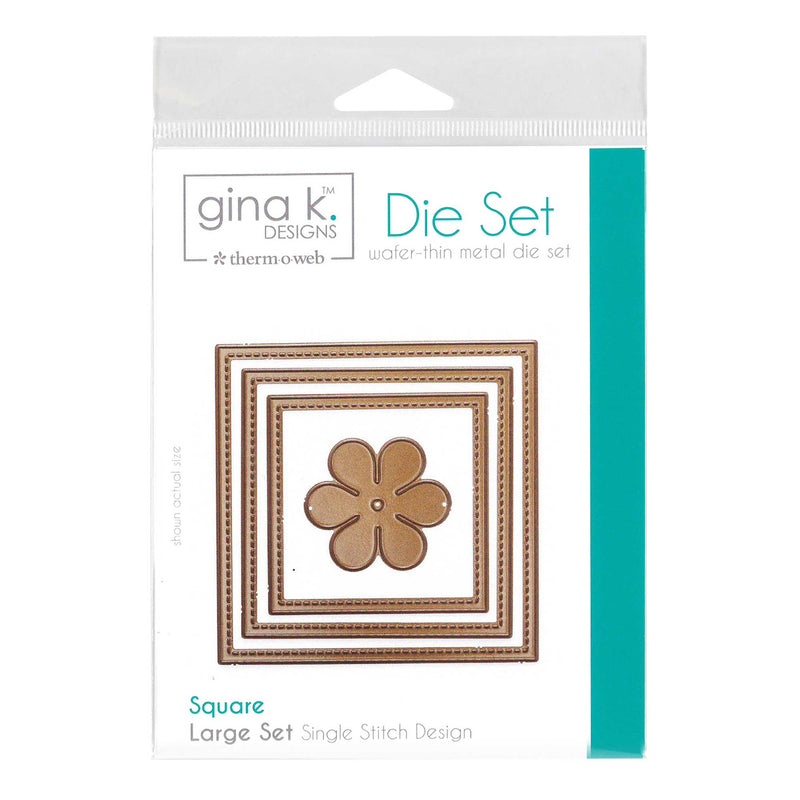 Gina K Designs Nested Die Set - Square Large