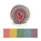 Poppy Crafts Rainbow Cotton Yarn 100g - Mix 18