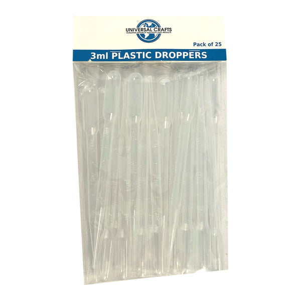 Universal Crafts - Plastic Droppers/Pipettes