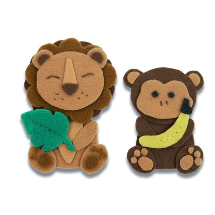 Sizzix Bigz L Die - Jungle Animals by Tim Holtz