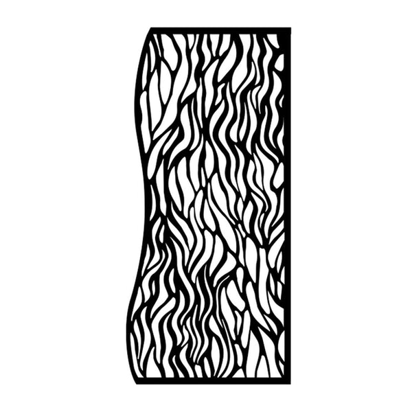 Stamperia Stencil 4.72"x 9.84" - Sea Land - Waves