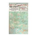 Stamperia Assorted Rice Paper Backgrounds A6 8/Sheets - Brocante Antiques