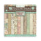Stamperia Double-Sided Paper Pad 12"x 12" 10/Pkg - Maxi Background Selection - Brocante Antiques