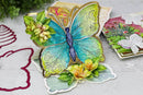 Heartfelt Creations Cut & Emboss Dies - Floral Butterfly Accents*