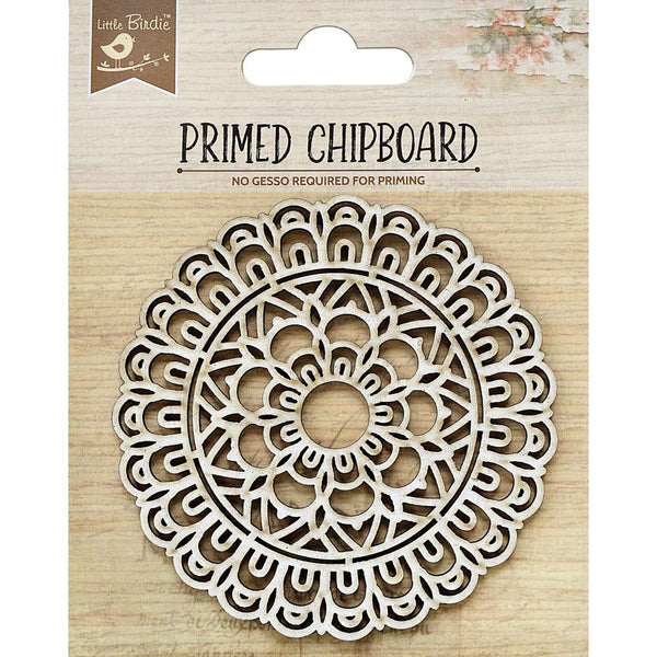 Little Birdie Laser Cut Primed Chipboard 1 pack  - Blooming Circle