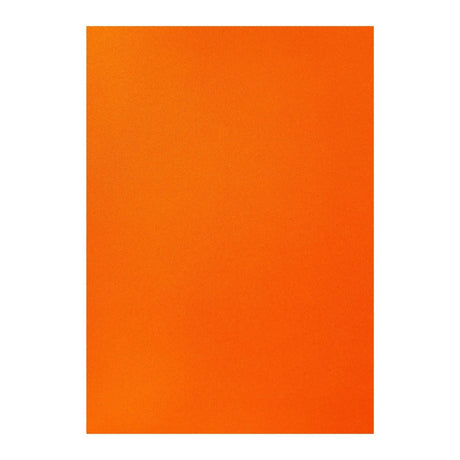 Poppy Crafts A4 Premium Textured Cardstock 10 Pack - Orange