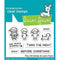 Lawn Fawn - Clear Stamps 3 inch X2 inch - Tiny Christmas
