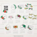 Concord & 9th Clear Stamps 6in X8in - Annuals