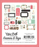 Echo Park Cardstock Ephemera - 33 pack Frames & Tags, Salon*