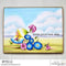 Stamping Bella Cling Stamps - Spring Sentiment Set - Grow your own way is approx. 0.25 x 2.5 in.*