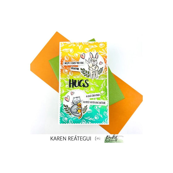Picket Fence Studios 4"X8" Stamp Set - The Best Hugs Ever*