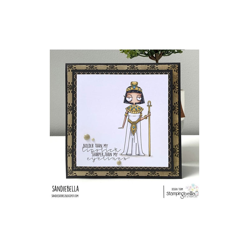 Stamping Bella Cling Stamps - Oddball Cleopatra
