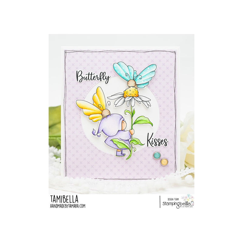 Stamping Bella Cling Stamps - Bundle Girl With Butterflies*