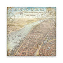 Stamperia Polyester Fabric 12"X12" 4 pack - Sir Vagabond Aviator*