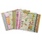Basicgrey 12"x12" Cardstock Collection Pack 10 Pack + 2 Sticker Sheets - Sweetie