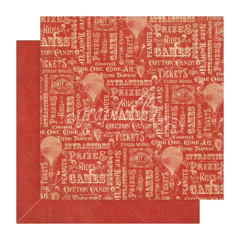Graphic 45 Double-Sided Paper Pad 12"X12" 16 Pack - Patterns & Solids - Come One, Come All!*