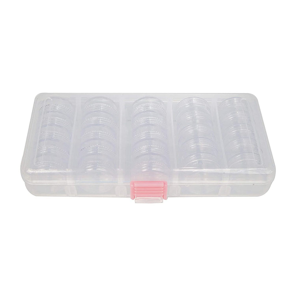 Universal Crafts Bead Storage Container - 25 Small Jars – CraftOnline