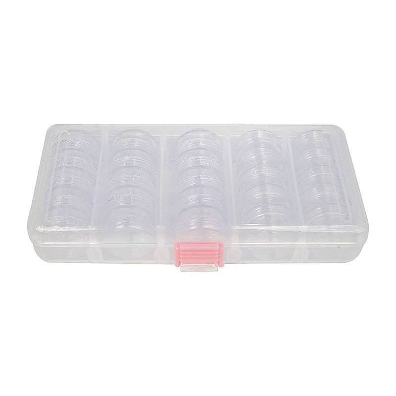 Universal Crafts Bead Storage Container - 25 Small Jars