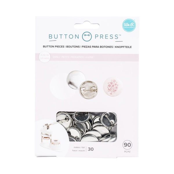 We R Memory Keepers Button Press Refill Pack 30 Pack - Small (25mm)