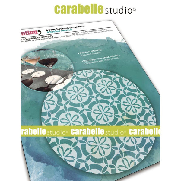 Carabelle Studio Textures Coasters - Vintage Wallpaper #6*