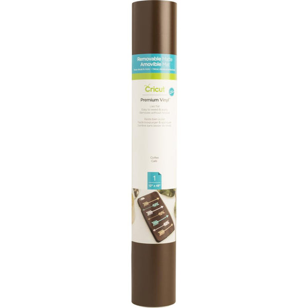 Cricut Vinyl 12"X48" Roll - Coffee