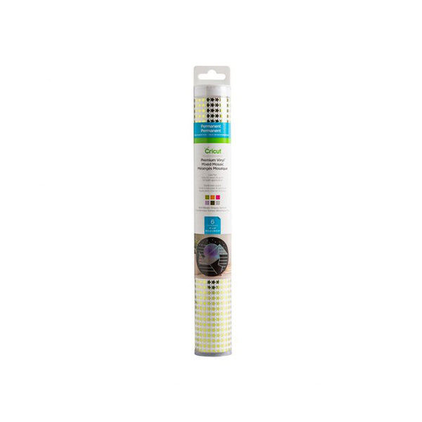 Cricut Premium Vinyl‚Äö√Ñ√∂‚àö√ë‚àö‚àÇ‚Äö√†√∂‚àö¬¥¬¨¬®¬¨¬¢ Mosaic Sampler, Bold Metallic Shapes - Permanent*