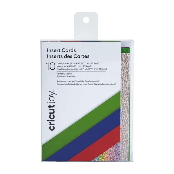 Cricut Joy Insert Cards - Rainbow Scales Sampler