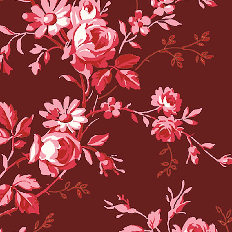Cricut Joy Adhesive-Backed Deluxe Paper 4.5in x 12in 10/pkg - Anna Griffin Rose