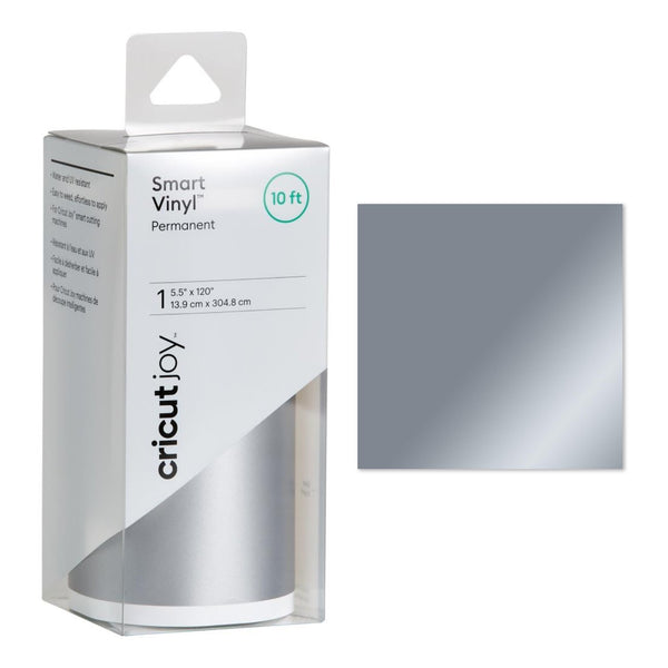 Cricut Joy Smart Vinyl Permanent Value Roll 5.5in x 120in - Silver*