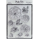 Maker Forte Clear Stamps By Alex Syberia Design 6"X8" - Sketched Peony*