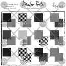Maker Forte Double-Sided Cardstock 6"X6" 24 pack - Black To Basics By Hedgehog Hollow