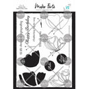 Maker Forte Clear Stamps By Varada Sharma Designs 6"X8" - Build A Butterfly