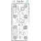 Maker Forte Clear Stamps By Varada Sharma Designs 4"X8" - Gnome Love Slimline