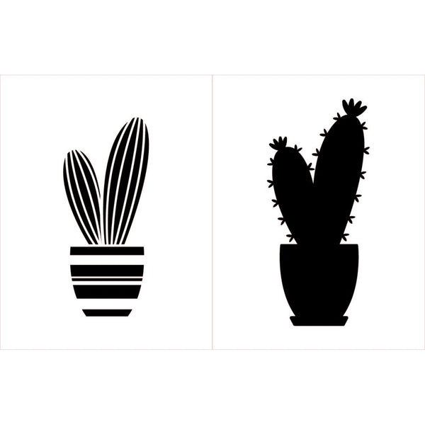 Maker Forte Layered Stencils A2 - Feeling Prickly- Cactus*