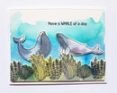 Jane's Doodles Clear Stamps 4"x6" - Whales*