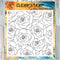 Poppy Crafts Clear Stamps #162 - Background - 5.5"x5.5"