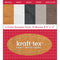 Kraft-tex Sampler Pack 8.5in x 11in 10 pack  2 Each of 5 Colours