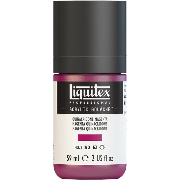 Liquitex Professional Acrylic Gouache 59ml - Quinacridone Magenta*