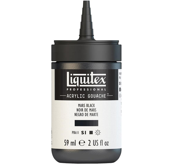 Liquitex Professional Acrylic Gouache 59ml - Mars Black*