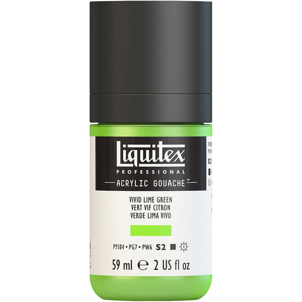 Liquitex Professional Acrylic Gouache 59ml - Vivid Lime Green*
