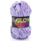 Lion Brand DIY Glow Chenille Yarn - Purple