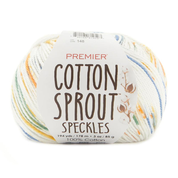 Premier Yarns Cotton Sprout Speckles Yarn - Surfboard